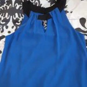 Racerback Style Royal Blue blouse